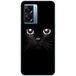 Oppo Bedrukt siliconen hoesje compatibel met Oppo A77 5G, Oppo A57 4G, Oppo A57 5G Yeux de chat