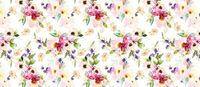 d-c-fix tafelkleed wit – PVC-free Spring Blossom (220 x 150 cm)