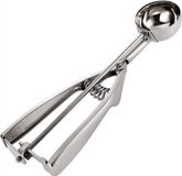 New Age Devi - IJstang, oliebollentang, ijslepel, oliebollen, oliebollen, portielepel - 40 mm - roestvrij staal