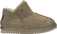 Warmbat Willow Suede Dames Sloffen - Groen