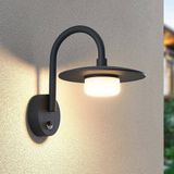 Lucande Wandlampen buiten - 1 licht - Aluminium, kunststof - H: 30.9 cm - GX53 - antraciet