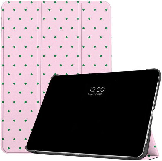 imoshion Tablet Hoes - Geschikt voor Apple iPad Air 5 (2022) / Air 4 (2020) / Air 11 inch (2026) M4 / Air 11 inch (2025) M3 / Air 11 inch (2024) M2 - Design Trifold Bookcase