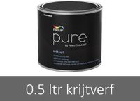 Flexa Pure Muurverf Krijtverf Neutraal Mat 0,5 Liter