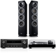 THEATER 500 Speaker Set with Denon DRA-900H Receiver and DUAL DT 500 Turntable