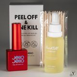 JELLO JELLO One Kill Remover + Peel Off Base Set New