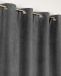Homemaison - Rideau Alaska isolant et 100 % occultant gris anthracite 140x260 cm