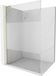 Mexen Kioto L paroi de douche Walk-in 110 x 200 cm, transparent/verre dépoli, or brossé
