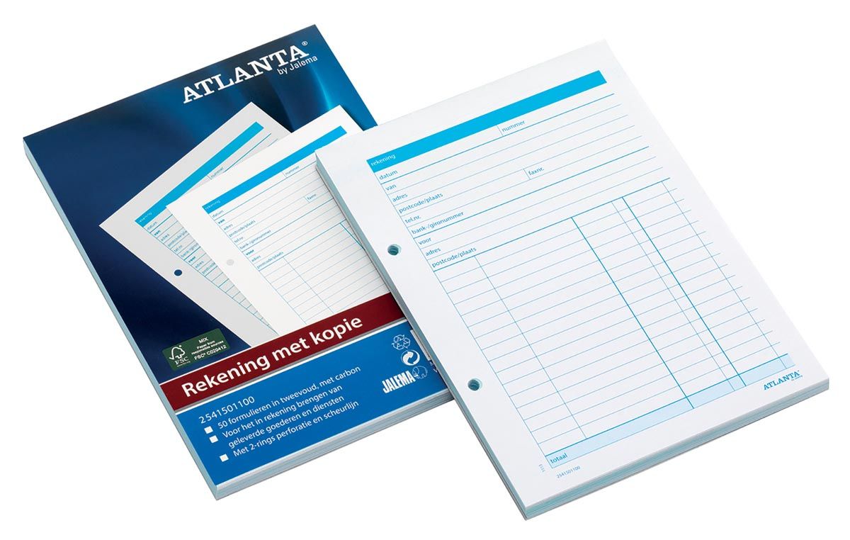 Atlanta rekeningblokken ft A 5 1 vel carbon