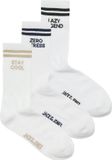 JACK & JONES ADDITIONALS - JACOLLIE STATEMENT 3 PACK SOCK LN Heren Sokken