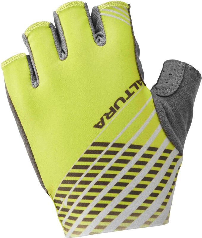 Altura Club Korte vinger handschoenen Heren - geel