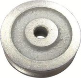 Hermann BL40 - Bloc en acier pour cordes - 6x40mm - Moulé