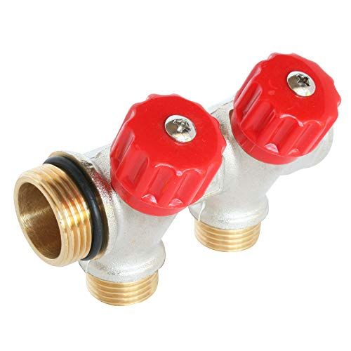 SOMATHERM 4015-02-20R 1 X Sani Coll Easy Lock 2 uitgangen 3/4-1/2 m met miniventielen