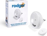 Rodger Draadloze Plaswekker - Wit - Unisex - 4 t/m 99 jaar