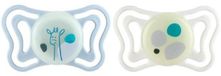 Chicco PhysioForma fopspeen siliconen 2-6 maanden blauw 2st