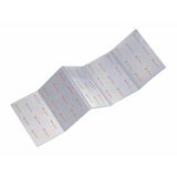 Ferrino Nap opvouwbare matras van aluminium, zwart, 180 x 50 x 1 cm