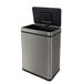 Well Home Afvalemmer, 50 l, metallic, roestvrij staal, met automatische sensor en geurfilter, H 54 cm