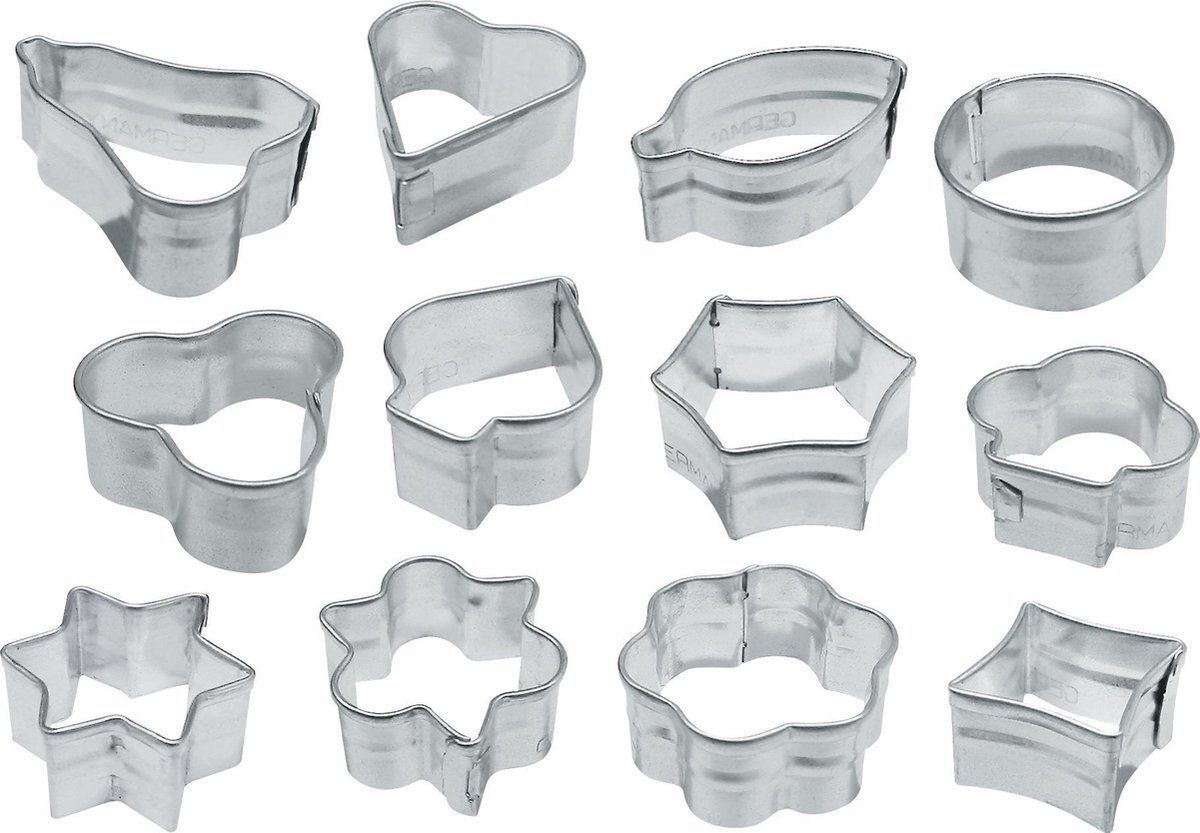 Zenker Mini-uitstekers - Set à 12 stuks