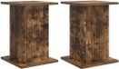 vidaXL Plantenstandaard 2 stuks Gerookt eiken 30,5 x 30 x 43 cm