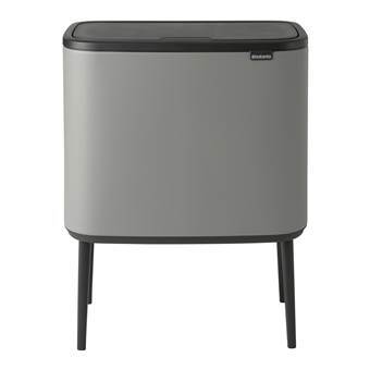 Brabantia Bo Touch Bin Afvalemmer 34 Liter (11+23 Liter