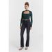 Cup of Joe Denim Matilda black denim high waist flared jeans