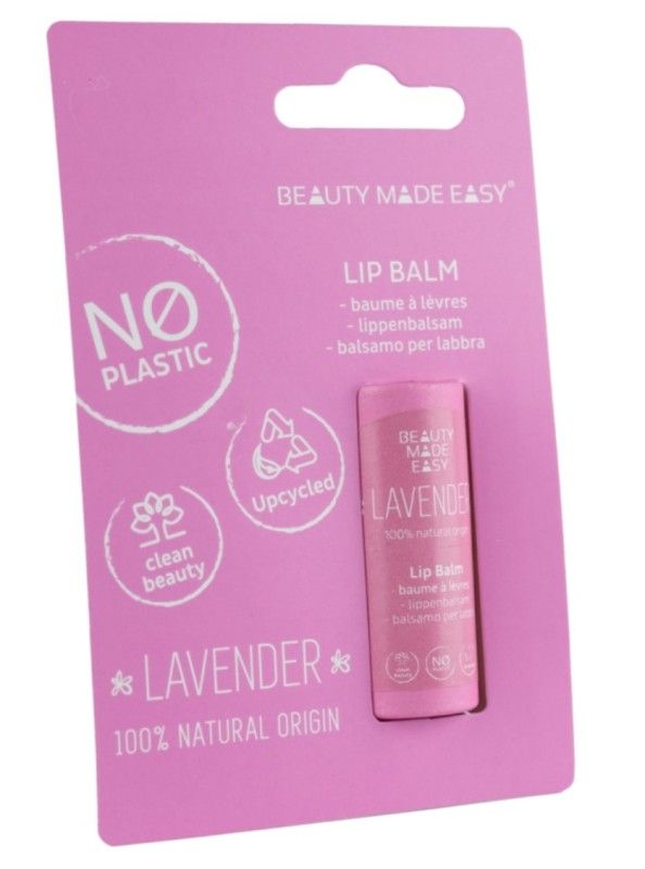 beauty made easy Papertube lipbalm lavender 6g