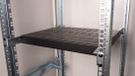 ROLINE 19-inch plank 1 U, 350 mm diep 50 kg zwart