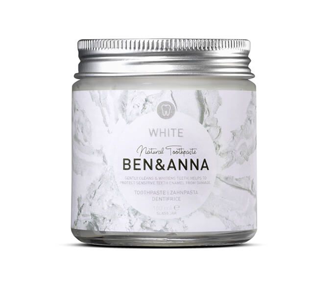 Ben & Anna Zahncreme Tandpasta whitening 100G