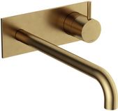 Hotbath Cobber - Wastafelmengkraan - Geborsteld Messing PVD