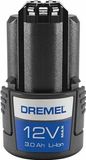Dremel 12V lithium-ion accu, 12V 3Ah, geschikt voor gereedschappen 8240 en 8260