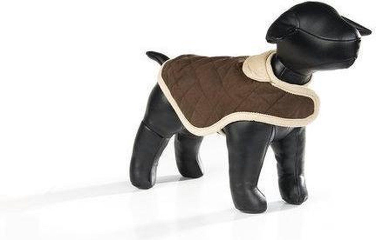 Beeztees Nano hondenjasje - Bruin khaki 40