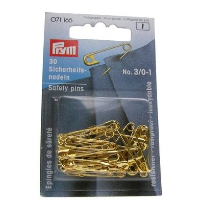 Prym Veiligheidsspelden Nr105d3 0-1 Jewel Ass - goud