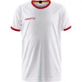 Craft Progress 2.0 Graphic Shirt Korte Mouw Kinderen - Wit / Rood