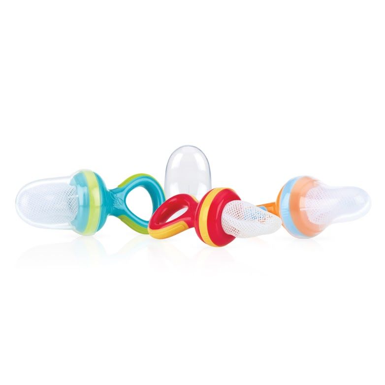 Nuby Sabbelzakje - Multicolour - 4 stuks