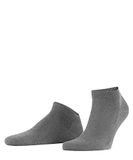 FALKE ClimaWool Heren Sneakersokken Wol Lyocell Kort Grijs Maat 47-48