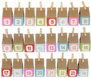 Sunnysue 300-63 DIY kerstkalender zonder lijmen