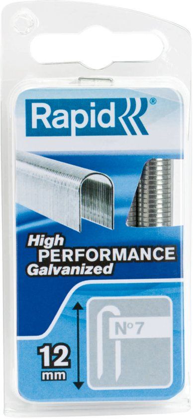 Rapid kabelnieten 7/12 mm galvaniseeerd 650 stuks