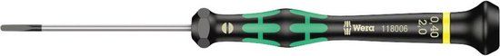 Wera Kraftform Micro Screwdriver 0,4X2,0X60 MM - Sleufkop - 1 stuk(s)