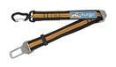 Kurgo Direct to Seatbelt Swivel Tether, Oranje | Autogordelclip, Verstelbare Riem, Universele Pasvorm, Stalen Hardware