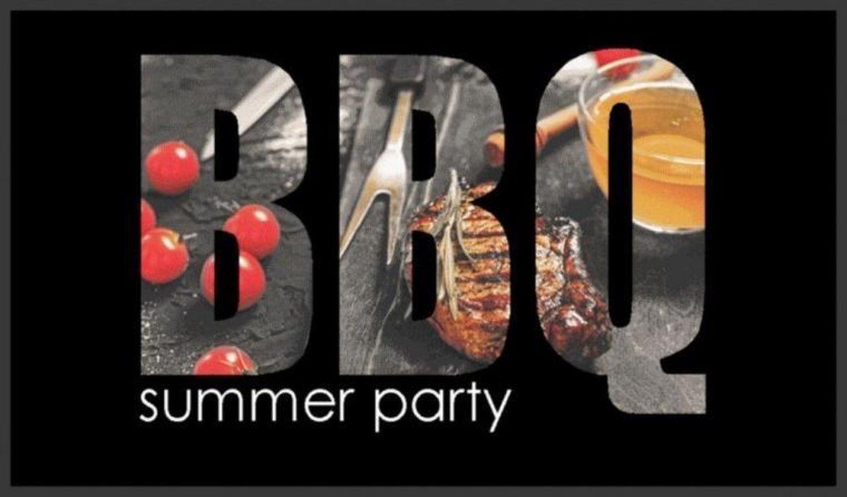 MD-Entree Barbecue Mat - Summer Party - 67 x 120 cm