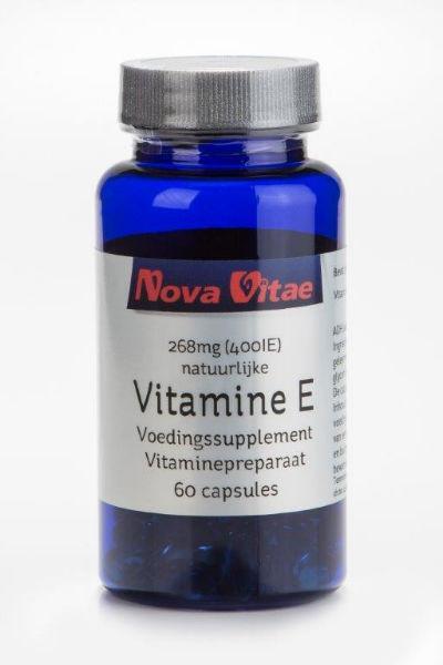 Nova Vitae Vitamine E 400iu Capsules 60st