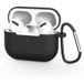 CoolGadget AirPods Pro 1 Housse de protection en silicone avec mousqueton