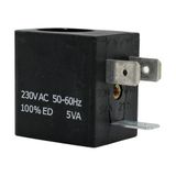 RIEGLER 100410-S 11-19N magneetspoel 230 V AC, 50 Hz, voor schakelventiel (3/2-weg klep), 1 stuk