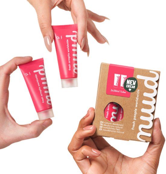 Nuud Natural Deodorant 2-Pack