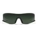 Rapha Lunettes de soleil Letras Transparent Green Mirror