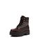 TIMBERLAND Veterlaarsjes bordeaux / silber