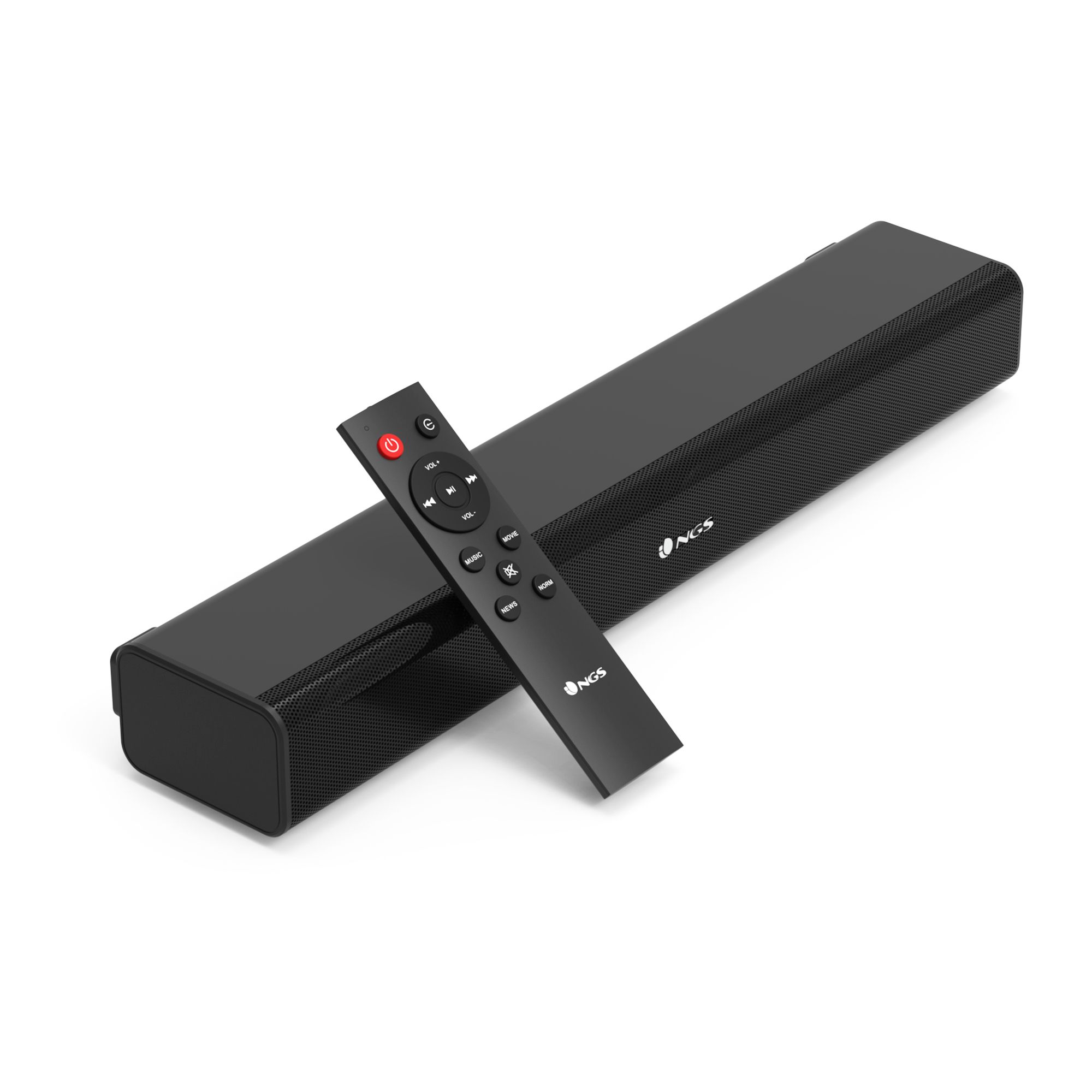NGS SUBWAY 2.0 Soundbar - 40W - Bluetooth - Zwart