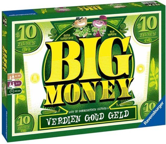 Ravensburger Big Money - Bordspel - 30 minuten speeltijd - Nederlands