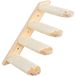 Chat Échelle Murale Planche griffoir en bois Corde sisal 35 cm 4 marches