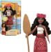 Mattel Vaiana poupée, Princesses Disney, 5 points articulés, avec couronne de fleurs et 3 accessoires, JBT62