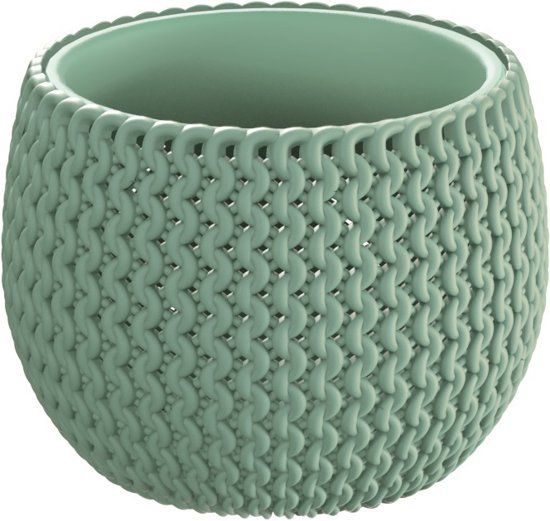 Prosperplast Splofy Bowl - Bloemschaal - 29cm - Saliegroen